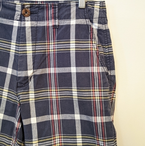 AMERICAN Eagle men’s longboard plaid shorts sz 28 - Picture 2 of 7